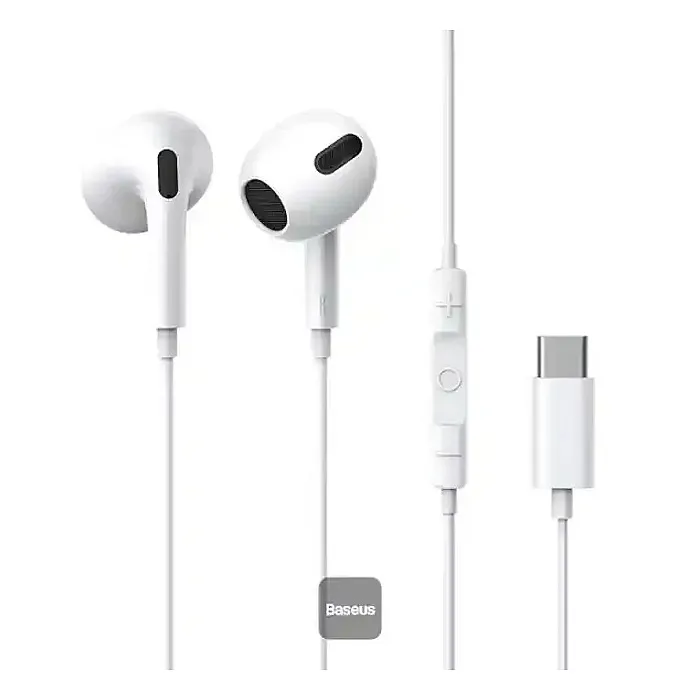 Baseus Encok C17 Type-C Lateral In-ear Wired Earphone Baseus Encok C17 Type-C Lateral In-ear Wired Earphone